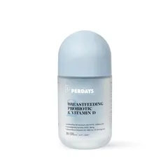 Viên Uống PERDAYS Breastfeeding Probiotic & Vitamin D - Hỗ Trợ Tiêu Hóa, Tăng Cường Miễn Dịch Cho Mẹ Và Bé - Lọ 30 Viên Nhập Khẩu Úc