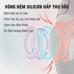 Bó Gối Thể Thao PÊ ĐAN - Băng Bảo Vệ Đầu Gối Vải Dệt Kim Có Lò Xo Thép Hỗ Trợ Chống Chấn Thương, Thoáng Khí, Tiện Dụng