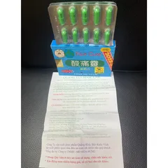 Viên Glucosamine Toan Thống Linh 20 Viên - Hỗ Trợ Xương Khớp, Giảm Đau Khớp, Tái Tạo Màng Sụn, Giảm Viêm Dạng Thấp