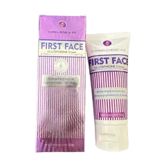 Kem Dưỡng Trắng Da FIRST FACE 50g - Ngừa Nám, Làm Mờ Tàn Nhang, Giúp Da Mịn Màng với Glutathion - Sản phẩm Gama