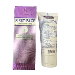 Kem Dưỡng Trắng Da FIRST FACE 50g - Ngừa Nám, Làm Mờ Tàn Nhang, Giúp Da Mịn Màng với Glutathion - Sản phẩm Gama