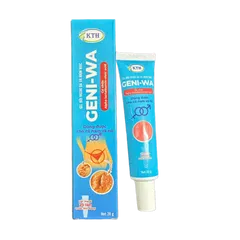Gel Bôi Geni-WA 20g - Giảm Sùi Mào Gà, Mụn Sinh Dục & Mụn Cóc HPV An Toàn Cho Phụ Nữ Mang Thai và Trẻ Nhỏ