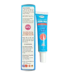 Gel Bôi Geni-WA 20g - Giảm Sùi Mào Gà, Mụn Sinh Dục & Mụn Cóc HPV An Toàn Cho Phụ Nữ Mang Thai và Trẻ Nhỏ