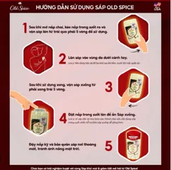 Lăn Khử Mùi Old Spice Dạng Sáp 73G - 85G, Hương Thơm Nam Tính, Khử Mùi Hiệu Quả, Dễ Dàng Sử Dụng, Phù Hợp Với Mọi Loại Da
