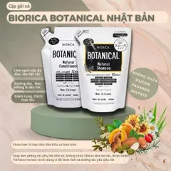 Cặp Gội Xả thảo mộc Botanical Nhật Bản