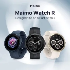 Đồng Hồ Thông Minh Xiaomi 70mai Maimo Watch R - Kết Nối Bluetooth 5.0, Kháng Nước 5ATM, Giám Sát Sức Khỏe, Thời Trang Hiện Đại