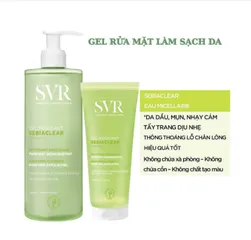 Sữa Rửa Mặt Dạng Gel SVR Cho Da Dầu Mụn Nhạy Cảm - 400ml, Làm Sạch & Kiểm Soát Nhờn Dịu Nhàng, Giải Pháp Cho Làn Da Khỏe Mạnh