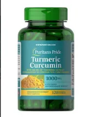 Viên uống Turmeric Curcumin 1000mg Puritan's Pride 120 viên