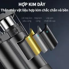 Bơm Đạp Chân Mini Đa Năng 160 PSI - Bơm Hơi Xe Đạp, Xe Máy, Bóng, Phao Bơi Có Đồng Hồ Đo Áp Suất - Phụ Kiện Thể Thao Tiện Lợi