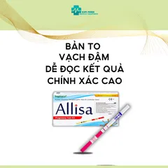 Combo 10 Que Thử Thai Allisa Chính Hãng - Độ Nhạy Cao, Dễ Sử Dụng, Tiết Kiệm Thời Gian và Chi Phí