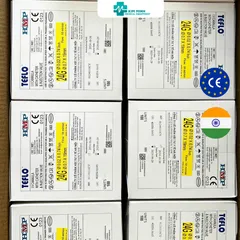 Kim Luồn Tĩnh Mạch 24G Teflo Nhập Khẩu Ấn Độ - Hộp 100 Cây, Dùng Để Truyền Dịch & Lấy Máu An Toàn, Giảm Đau Cho Bệnh Nhân