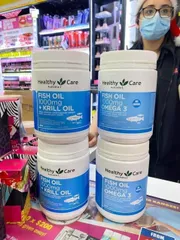 Dầu Cá Omega 3 Healthy Care Fish Oil 1000mg Của Úc, 400 viên. 222167