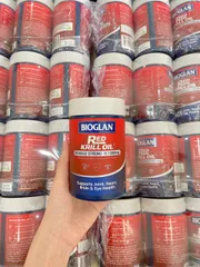 Dầu Nhuyễn Thể Bioglan Red Krill Oil 60 Viên - Omega 3 Hỗ Trợ Sức Khỏe Tim Mạch, Tăng Cường Não Bộ và Giảm Viêm Khớp