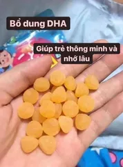 Kẹo Bổ Sung DHA Unimat Riken Nhật Bản - Hỗ Trợ Phát Triển Trí Não Cho Trẻ Em, Vitamin D Và Hương Vị Ngon Miệng, Dinh Dưỡng Thiếu Yếu