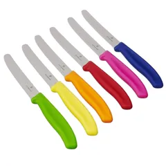 Dao Gọt Victorinox Thụy Sĩ - Lưỡi Răng Cưa Sắc Bén, Dụng Cụ Nấu Nướng Đa Năng, Thiết Kế Tiện Lợi, Chất Liệu Inox Cao Cấp