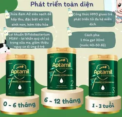 Sữa hữu cơ Úc Aptamil Essensis Organic A2 Protein Milk