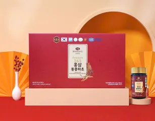 Cao Hồng Sâm Đông Trùng Hạ Thảo 365 Hàn Quốc Set 4 Lọ 240g - Tăng Cường Sức Khỏe, Bồi Bổ Cơ Thể, Quà Tặng Sang Trọng