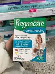 Vitamin Tổng Hợp Pregnacare Breast-feeding cho Mẹ Sau Sinh - Hỗ Trợ Dinh Dưỡng và Sức Khỏe Bền Vững cho Mẹ Bỉm Sữa