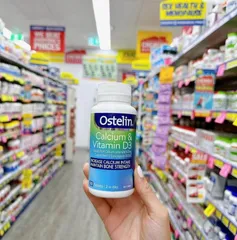 Canxi Ostelin Calcium & Vitamin D3, Sản Phẩm Úc, 130 Viên - Bổ Sung Canxi & Tăng Cường Hệ Miễn Dịch, Hỗ Trợ Sức Khỏe Xương Khớp
