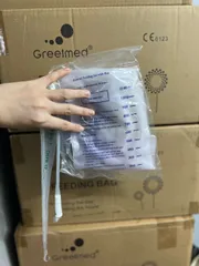 Thùng 24 Túi Cho Ăn Y Tế Greetmed - Dầy Dặn, Tiệt Trùng, Dung Tích 1,2 Lít, Hỗ Trợ Dinh Dưỡng Cho Bệnh Nhân