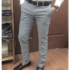 Quần Tây Nam Dáng Ôm Hàn Quốc Trắng Tiêu - Chất Vải Cotton Không Nhăn, Thời Trang Công Sở và Du Lịch