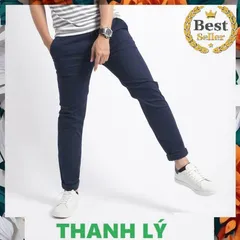 Quần Kaki Nam Xanh Than Slimfit Dáng Âu Thời Trang Cao Cấp, Năng Động Dễ Phối Đồ Cho Học Tập, Đi Chơi, Đi Làm