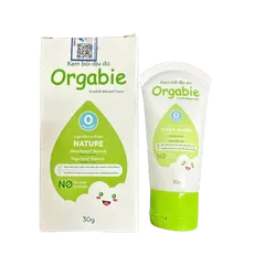 Kem Bôi Dịu Da Orgabie 30g - Chăm Sóc Da Cho Bé, Giảm Hăm, Ngăn Ngừa Viêm Ngứa, Dưỡng Ẩm Tự Nhiên, Không Corticoid, Không Paraben