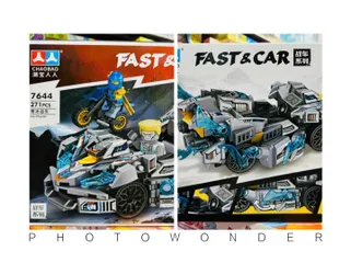 Đồ Chơi Lắp Ráp Mô Hình Xe Ô Tô Đua Fast & Furious 7644 - Đồ Chơi Lego Giáo Dục Cho Trẻ Em Từ 6 Tuổi