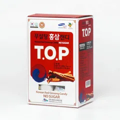 Kẹo Sâm không đường Hàn Quốc TOP hộp 200g