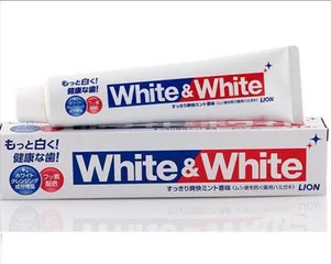 Kem Đánh Răng White & White Lion 150gr - Bảo Vệ Răng Miệng, Chăm Sóc Sức Khỏe Răng Miệng Cho Cả Gia Đình, Hương Bạc Hà Thơm Mát