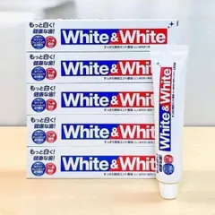Kem Đánh Răng White & White Lion 150gr - Bảo Vệ Răng Miệng, Chăm Sóc Sức Khỏe Răng Miệng Cho Cả Gia Đình, Hương Bạc Hà Thơm Mát