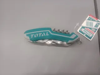 Dao Cắt Đa Năng TOTAL THMFK0126 - 12 Chức Năng, Inox Bền Bỉ, Thiết Kế Nhỏ Gọn, Dùng Để Cắm Trại và Sửa Chữa