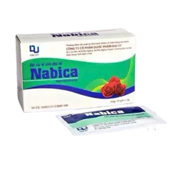 Bột Muối Vệ Sinh Phụ Nữ Nabica Đại Uy - Làm Sạch, Khử Mùi, Ngăn Ngừa Nấm Ngứa - Hộp 10 Gói 5g