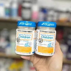 Men vi sinh Life Space Probiotic Powder For Children 40g của Úc