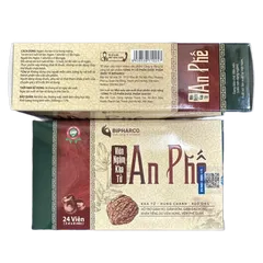 Viên Ngậm Kha Tử An Phế - Giảm Ho, Đờm, Đau Họng, Khản Tiếng, Hỗ Trợ Viêm Họng, Viêm Phế Quản - Hộp 24 Viên Cho Trẻ Em và Người Lớn