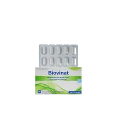 Viên Uống Biovinat Làm Đẹp Da - Hỗ Trợ Giữ Ẩm, Tăng Đàn Hồi Da, Chắc Khỏe Móng Tóc - Hộp 30 Viên Collagen và Vitamin B5