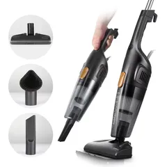 Máy Hút Bụi Cầm Tay Deerma DEM-DX115C (Đen) 600W - Đa Năng, Bộ Lọc HEPA, Dọn Dẹp Tiện Lợi Cho Gia Đình