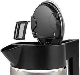 Ấm Siêu Tốc Inox Bosch TWK5P480 - Dung Tích 1,7L, Công Suất 2400W, Tắt Tự Động An Toàn, Thiết Kế Tiện Dụng, Rót Nước Dễ Dàng