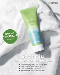 Sữa Rửa Mặt Rau Má The Jeju Cica Prettyskin 150ml - Chiết Xuất Tự Nhiên Cho Da Nhạy Cảm, Làm Sạch Sâu và Cấp Ẩm