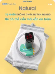 Miếng Lót Bảo Vệ Đầu Gối Khuỷu Tay Cho Bé Tập Đi OFFICE CHILL - An Toàn, Thoải Mái, Dễ Dàng Vệ Sinh cho Bé Yêu 6-36 Tháng