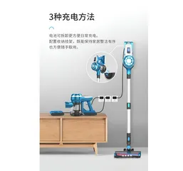 Máy Hút Bụi Không Dây POODA W1 Pro - Thiết Kế Nhôm, Lõi Lọc Rửa Được, 2 Chế Độ Hút Mạnh Mẽ 20kPa - Thời Gian Hoạt Động 30 Phút