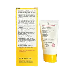 Gel Dưỡng Ẩm Phục Hồi Da Skleer 30ml - Giảm Viêm, Làm Dịu Da Nhạy Cảm, Phù Hợp Cho Trẻ Sơ Sinh và Da Tổn Thương