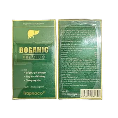 Boganic Premium Traphaco Giúp Thải Độc Gan - Lọ 30 Viên