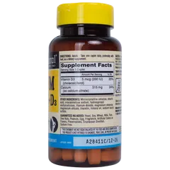 Mason Natural Calcium Citrate + D3 - Bổ sung canxi hữu cơ cho cơ thể  223296