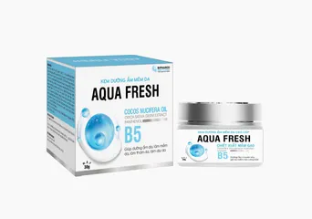 Kem Dưỡng Ẩm Mềm Da Aqua Fresh - Chiết Xuất Mầm Gạo & Vitamin B5 Giúp Da Mịn Màng, Khô Ráp, Nứt Nẻ - Hộp 30g