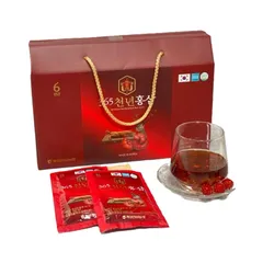 Nước Hồng Sâm Nhung Hươu 365 Hàn Quốc - Hộp 20 Gói 70ml, Tăng Cường Sức Đề Kháng, Lành Tính, Làm Đẹp Da