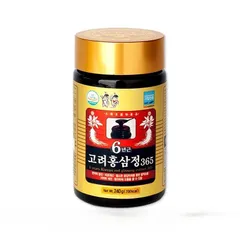 Cao Hồng Sâm 365 Hàn Quốc - Hộp 2 Lọ x 240g Giúp Tăng Cường Sức Khỏe, Cải Thiện Hệ Miễn Dịch, Giảm Stress, Duy Trì Sự Tỉnh Táo