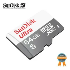 Thẻ nhớ Micro SD SanDisk / NETAC 32Gb 64Gb - tốc độ cao chuyện dụng cho Camera, Smartphone, loa đài, BH 5 năm 1 đổi 1