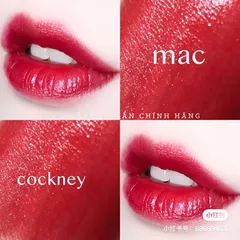 Son Màu Dưỡng Mịn MAC Lustre Lipstick Đỏ Hồng 510 Lady Bug & 502 Cockney - Chất Son Mềm Mịn, Phù Hợp Mọi Phong Cách