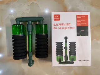 Lọc Bio QanVee QS-100A và QS-200A - Lọc Vi Sinh Cao Cấp Cho Hồ Cá Cảnh Và Thủy Sinh, Phù Hợp Để Nuôi Tép